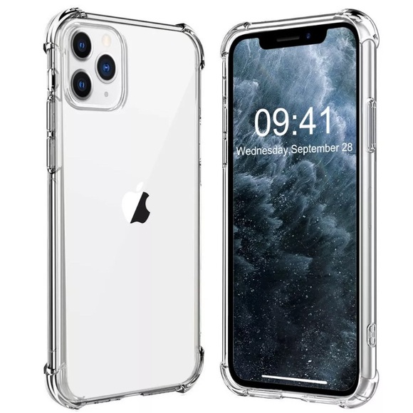 Clear bumper Cover case For Apple iPhone 11 (6.1)